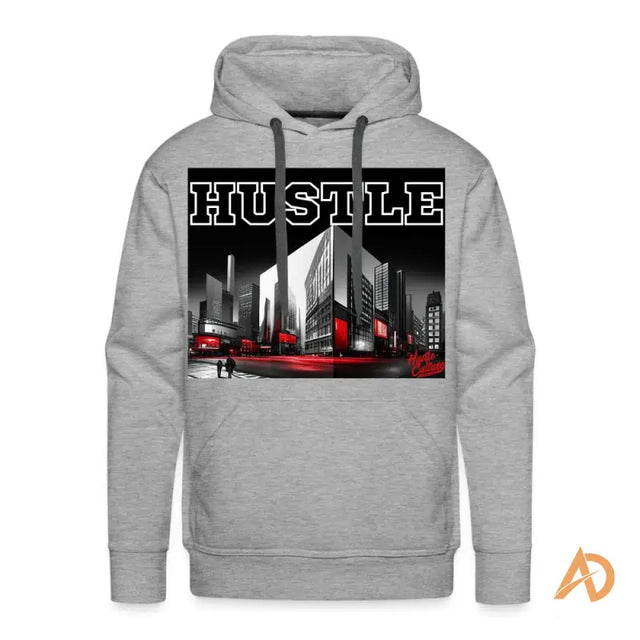 City Hustle Culture Hoodie for men, showcasing urban style and ambition in a premium hoodie