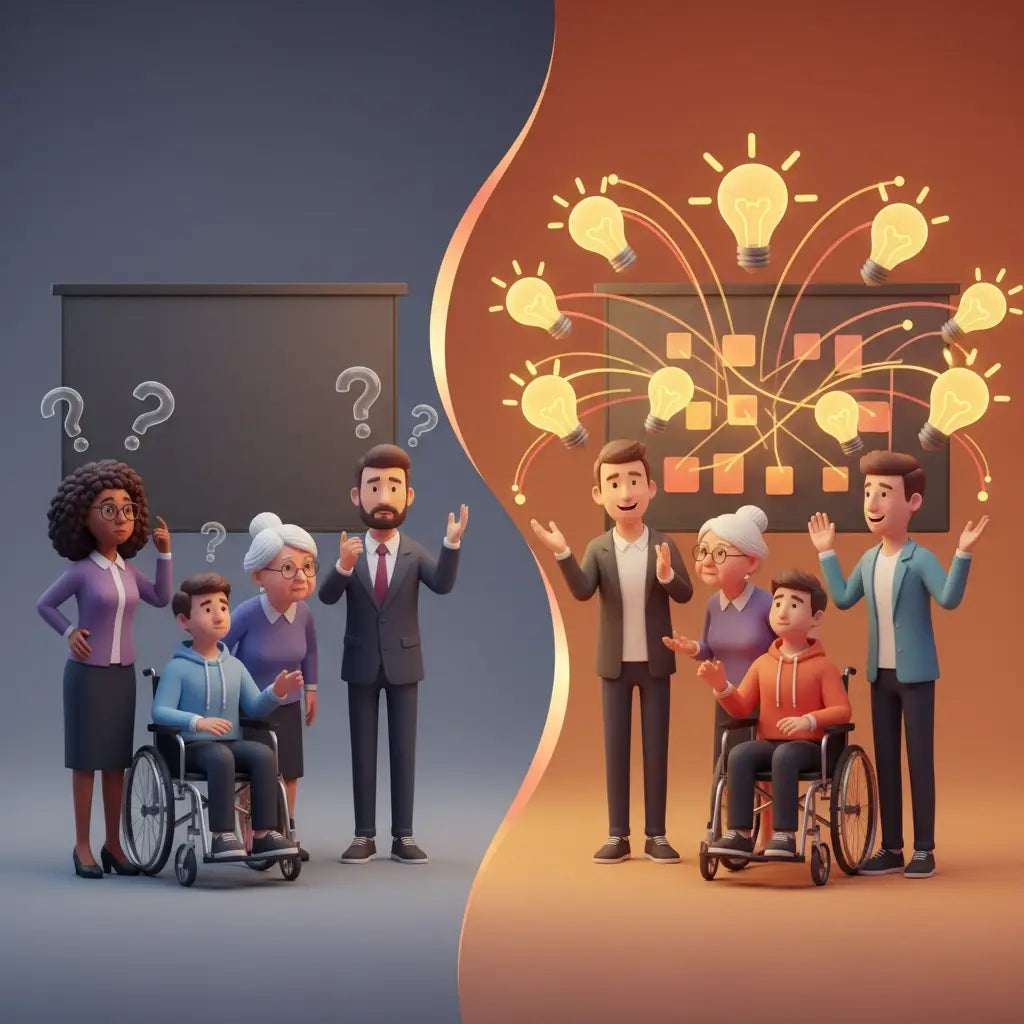 Diverse faith-based leaders demonstrating leadership effectiveness with biblical foundation ideas