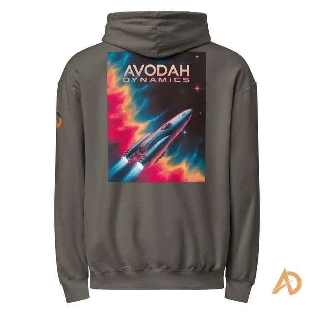 Faith Over Fear: Avodah Galaxy Edition Hoodie - Avodah Dynamics