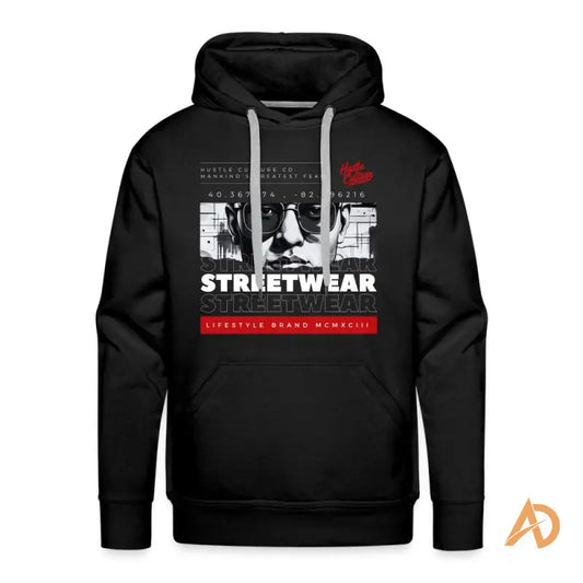 Fearless Ambition Hustle Culture Hoodie featuring bold streetwear design art