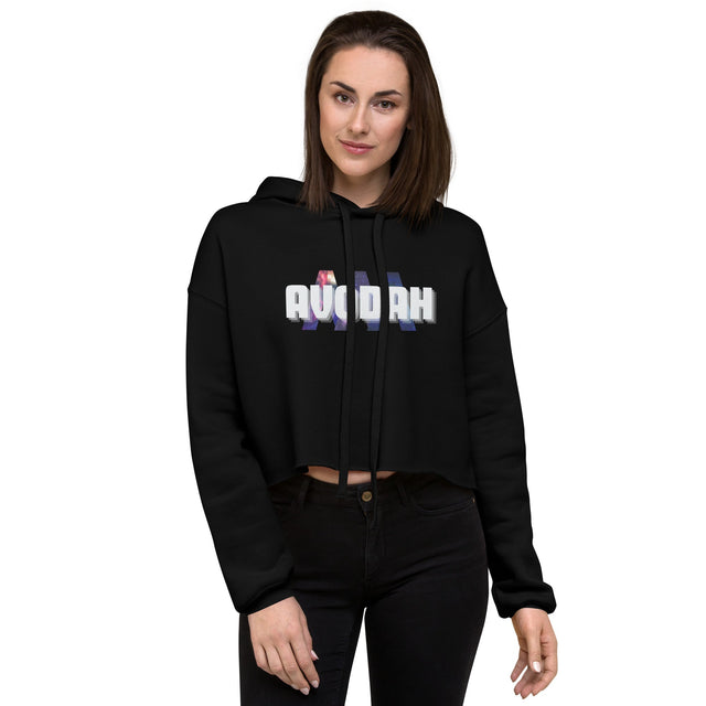 Galaxy Crop Hoodie – Limitless Style, Faith - Fueled Statement - Avodah Dynamics
