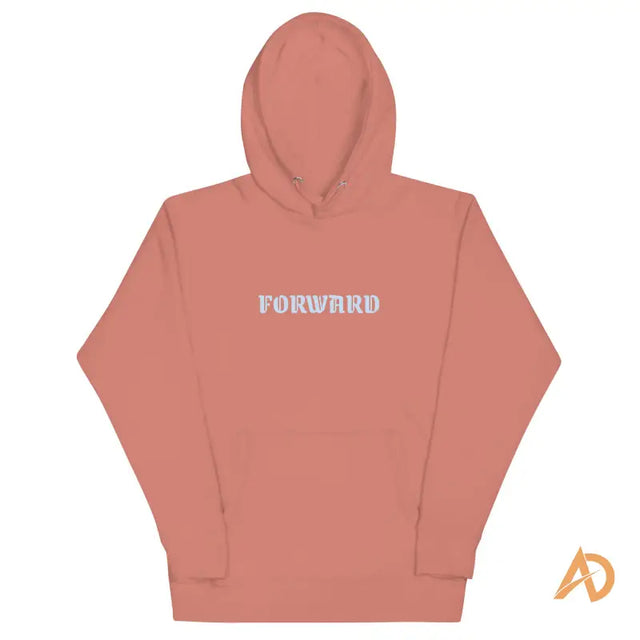 Galaxy Forward Hoodie: Black Cotton Unisex with Forward Text