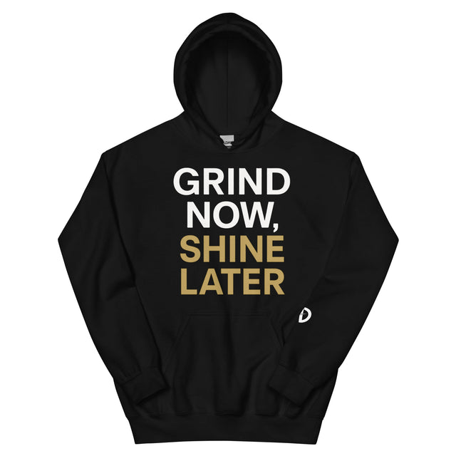 Grind Now Shine Later Christian Hoodie – Faith - Fueled Motivation Apparel | Avodah Dynamics - Avodah Dynamics