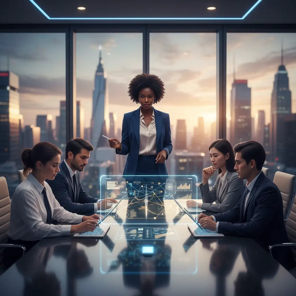 Holographic touchscreen for Christian leadership journey and faith-based guidance