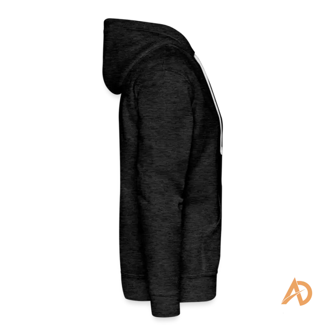 Side view of the premium city hustle hoodie, perfect for embracing urban style