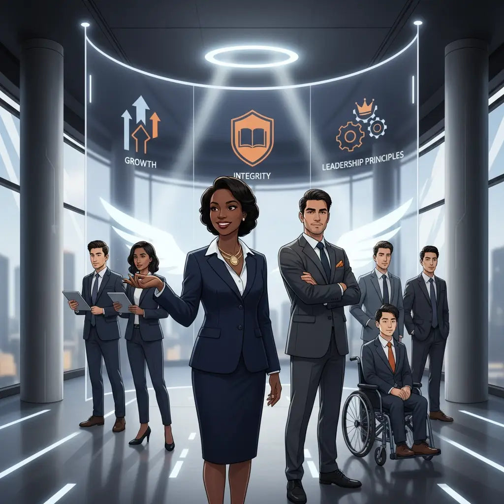 Black suit with gold buttons and white shirt for spiritual discipline