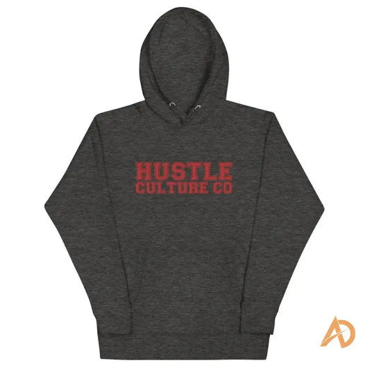 Hustle Culture Varsity Hoodie showcasing modern style and comfort for trendsetters