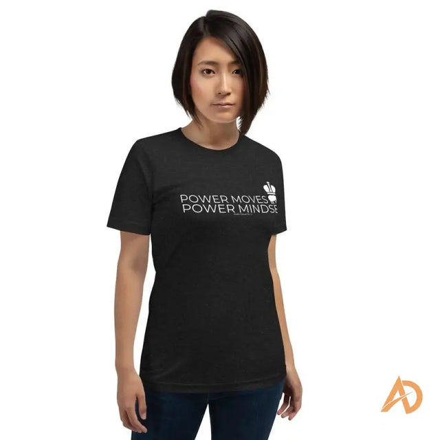 Woman in Power Mindset Tee by Hustle Culture made of pre-shrunk fabric