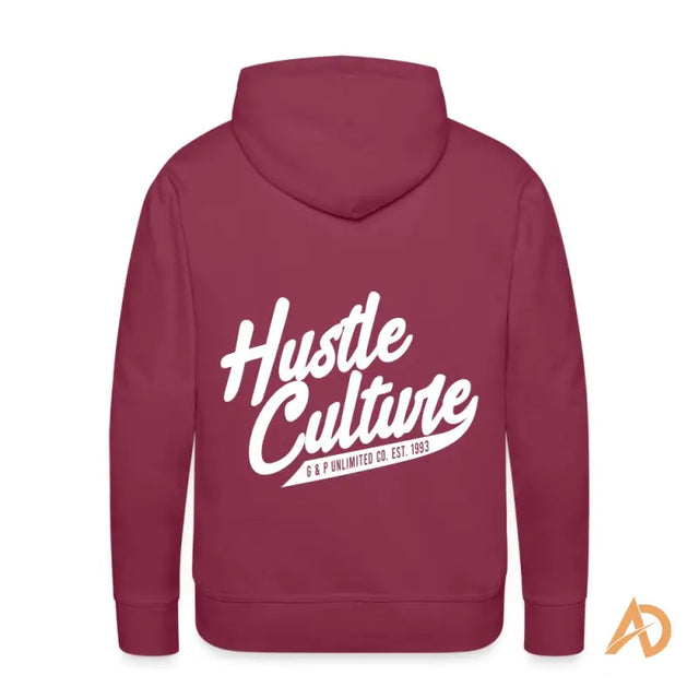 Hot Culture Premium Hoodie showcasing the Power Of Persistence design, stay hungry