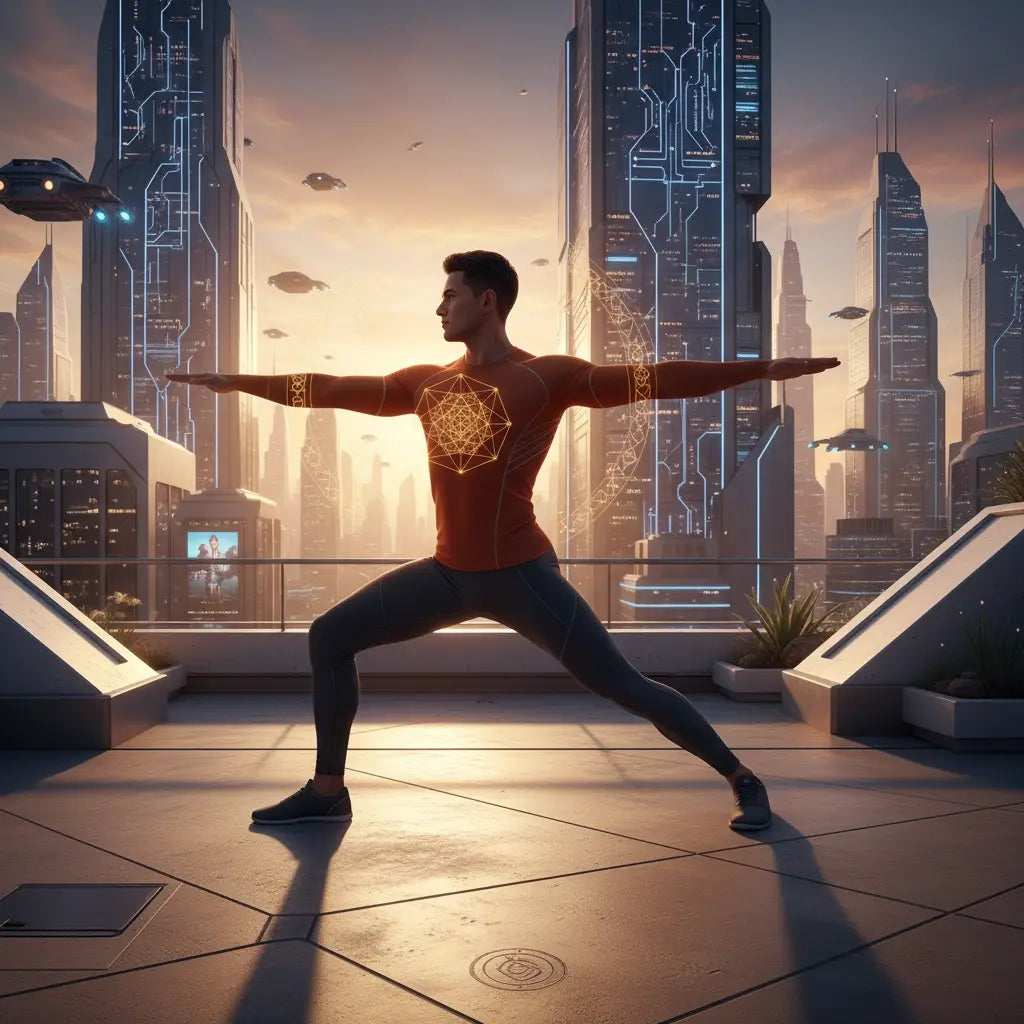 Nike red and black athletic suit with geometric chest design for real spiritual growth