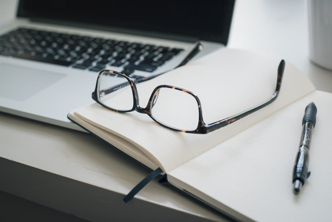 Tortoiseshell-patterned reading glasses with rectangular frames for stress management techniques