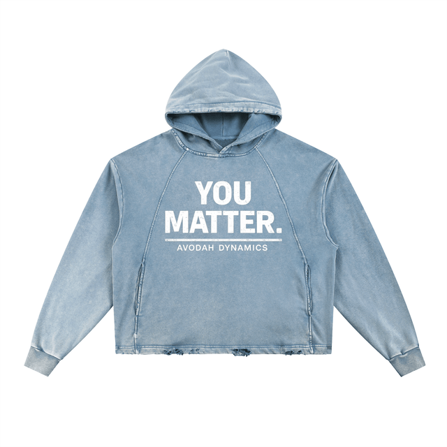 YOU MATTER Hoodie Bundle | Christian Streetwear & Mental Health eBook - Avodah Dynamics